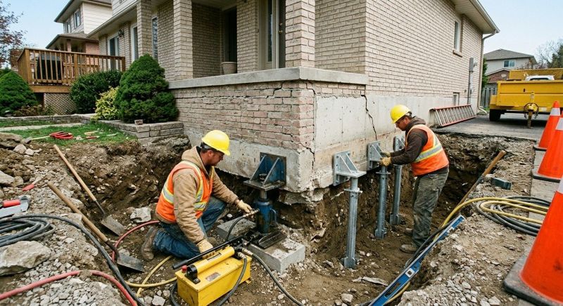 Structural Foundation Repair in Derby, CT