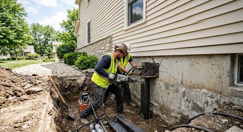 Structural Foundation Repair in Farmington, CT