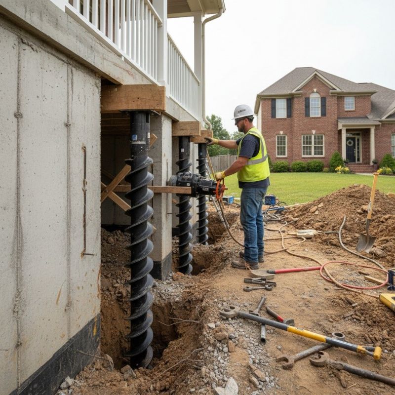 Structural Underpinning in Berlin, CT